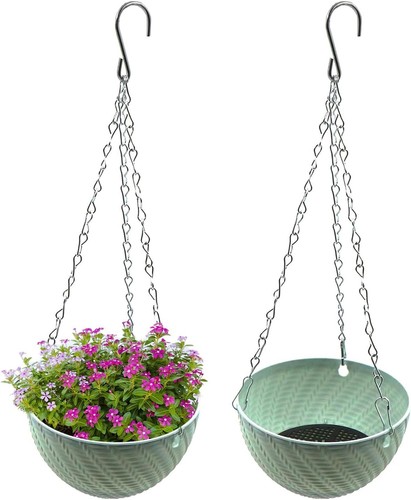 Hängende blumentöpfe 2er - blumentöpfe, set