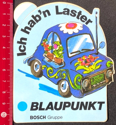 Blaupunkt aufkleber sticker - blaupunkt,