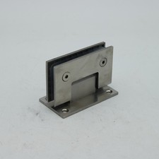 Glastür Scharnier, SAYAYO Glastürscharnier Edelstahl 8-12 mm Dickes Glas 180-Gra