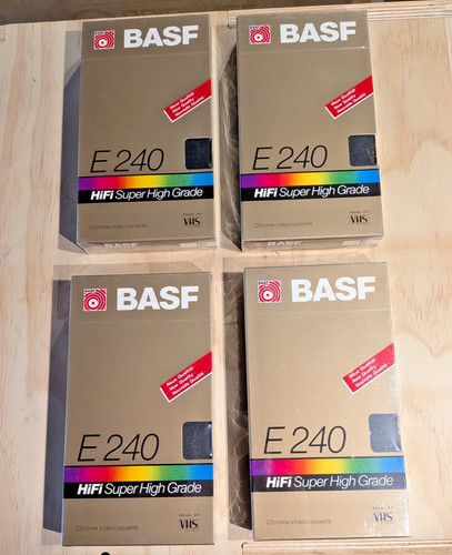 Basf videocassette 240 - 4x,