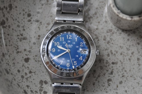 Swatch irony blue full - irony, blue,