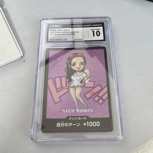Cgc one piece card - 10,