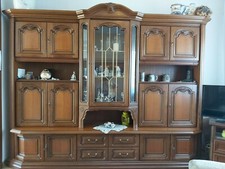 schrankwand massivholz