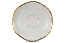 Untertasse für Kaffee Rosenthal Sanssouci  elfenbeinfarben Poliergoldrand 2819