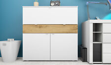 Sekretär Dolly Kommode Büroschrank Homeoffice Schreibtisch Weiß Breite 110 cm