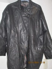 Retro-Leder-Kurzmantel/Jacke