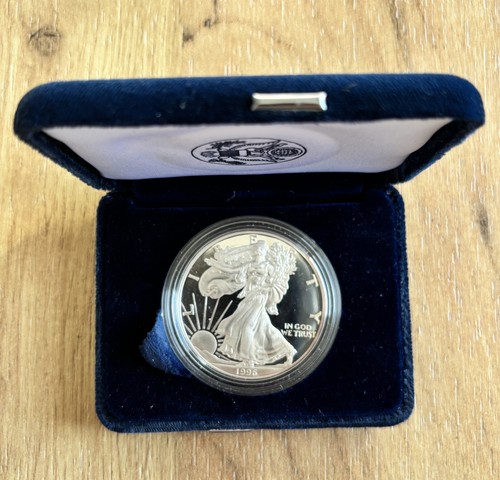 1996 silver american eagle - american,