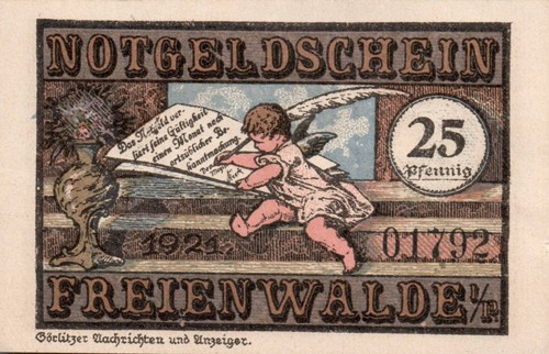 Scheine notgeld gutschein - scheine,