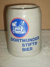 Steinkrug, Bierkrug, Dortmunder Stifts-Bier, geeicht 0,5 L.