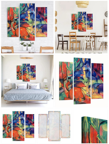 Leinwandbild teilig franz - leinwandbild,