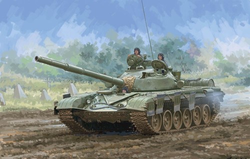 Trumpeter 09603 72m - t-72m, mbt