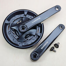 Shimano FC-MT101 Kurbel 3-fach 40 30 22 Zähne 9 fach Kurbellänge 170 mm schwarz