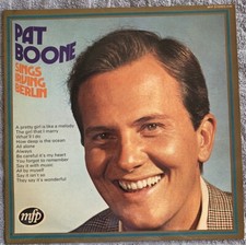 PAT BOONE "Sings Irving