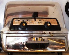 50er 50s CHROM KÜCHENMASCHINE TOASTER OFEN BACKOFEN GE US GB ANTIK MODERN