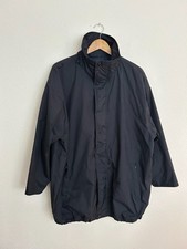 Schwarz Herren Regenjacke Outdoorjacke Gr. XL