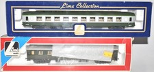 Lima H0 309130 & 309373 2 x Reisezugwagen DB u. SNCF mit KKK/NEM in OVP Hecht