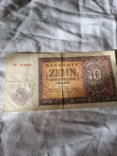10 Deutsche Mark Schein 1955
