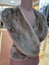 Nerz Mink  Kragen Gürtel Echt