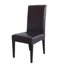 Leder stuhlhussen stretch - leder,