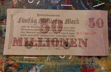 Millionen mio mark 1923 - 50,