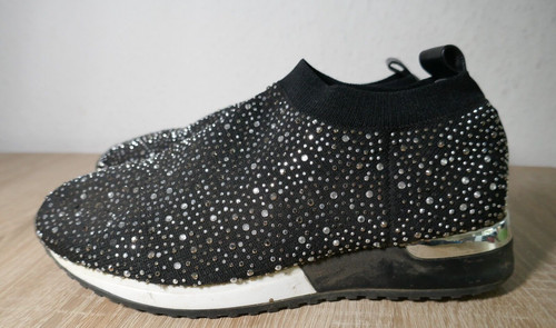 Schwarze sneaker - schwarze,