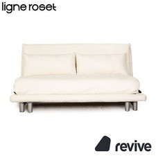 ligne roset Multy Stoff Dreisitzer Weiß Sofa Couch Schlafsofa Neubezug