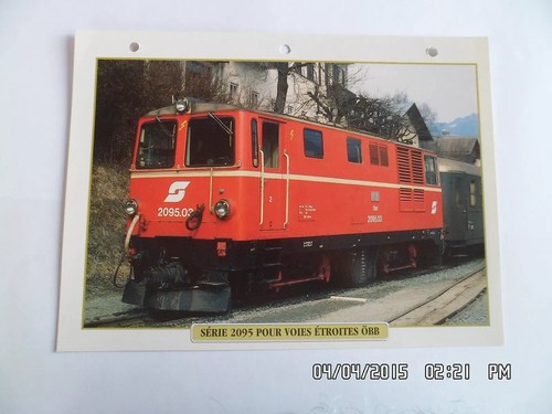 Zugkarte serie 2095 für - serie,