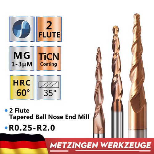 Vhm kugelkopffräser - 1x,