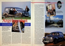 Oldtimer Praxis 1815) Peugeot 203 Commerciale mit 45PS Restaurierung - ein inter