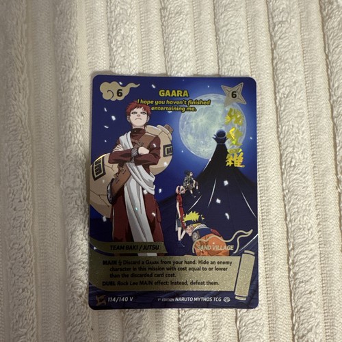 Naruto mythos tcg gaara - gaara, 1st