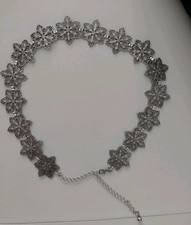 Exklusiver Gürtel Trachten Dirndl silber Metall super schön Einheitsgrösse NEU