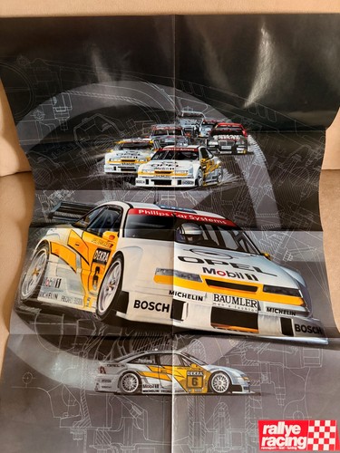 Plakat poster 54x76 dtm opel - dtm,