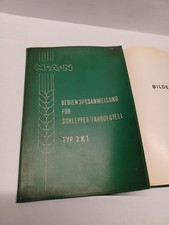 Bedienungshandbuch Original  MAN 2K1 Oldtimer Traktor 