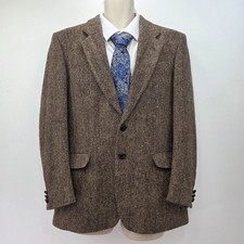 Harris Tweed Tweed Sakko Braun