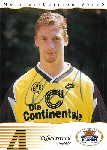Steffen freund autogrammkarte - steffen,