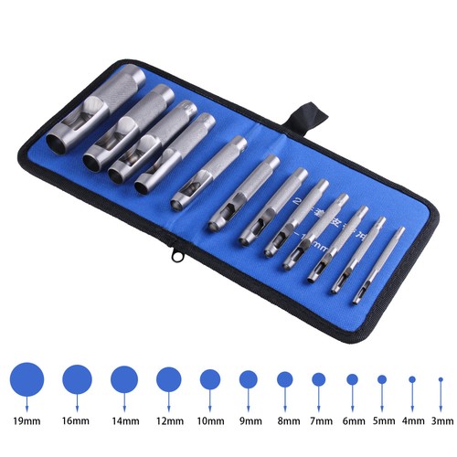 12pcs 19mm locheisen satz - locheisen,