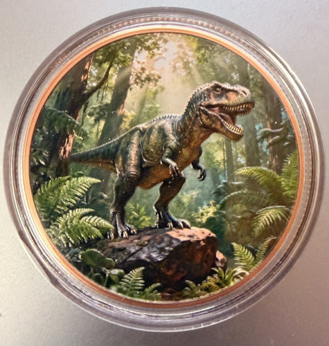 Kupfermedaille rex - kupfermedaille, t-rex