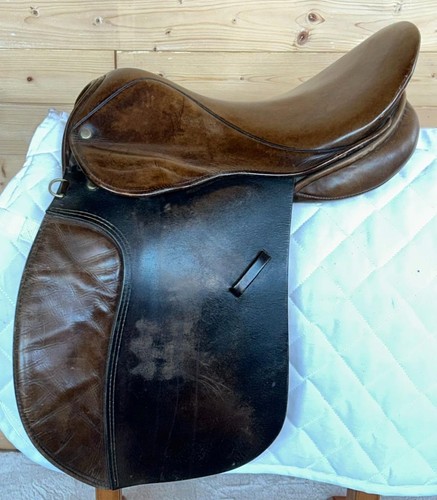 Englischer brauner leder pony - brauner,
