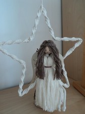 Makramee Engel, Handarbeit