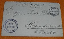 Bergbau Zeche Mathias Stinnes Essen Karnap Feldpost Dülberg Herringhausen 1917