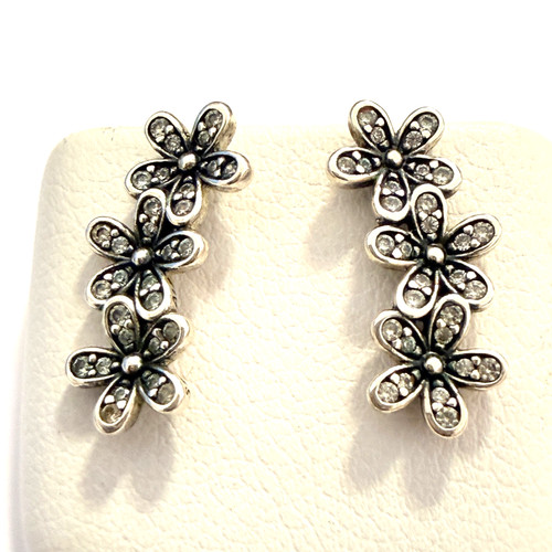 Pandora ohrstecker blumen - pandora,