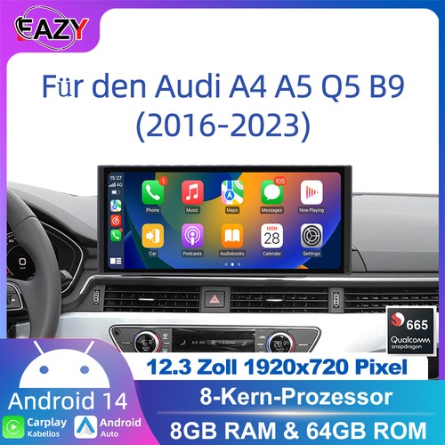 Android auto radio - 12,3", für