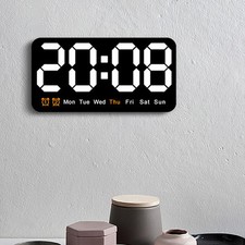 Stylischer LED Wecker mit