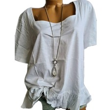 Sheego Damen T-Shirt Bluse