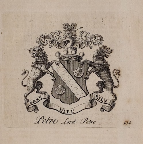 1779 antiker druck petre - 1779,