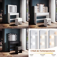 Schminktisch Frisiertisch Set