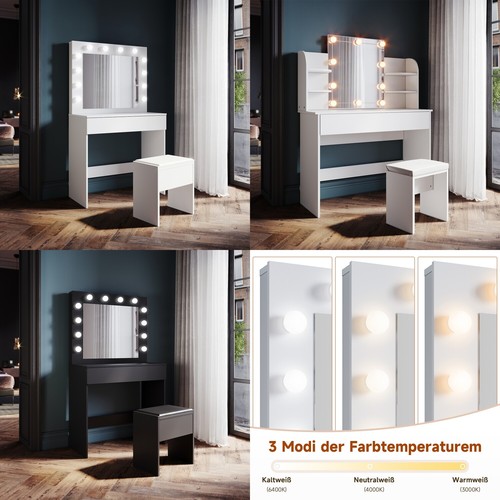 Schminktisch frisiertisch set - schminktisch,