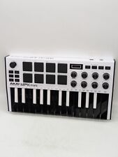 Akai Professional MPK Mini MK3 USB MIDI Keyboard Controller 25 Tasten 8 Pads weiß