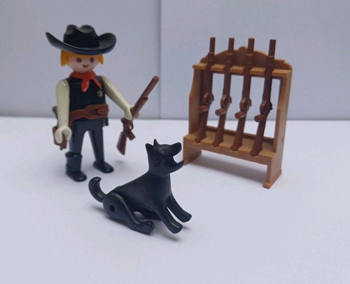 Sheriff mit gewehrständer - sheriff,
