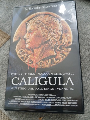 Caligula vhs eurovideo super - vhs,